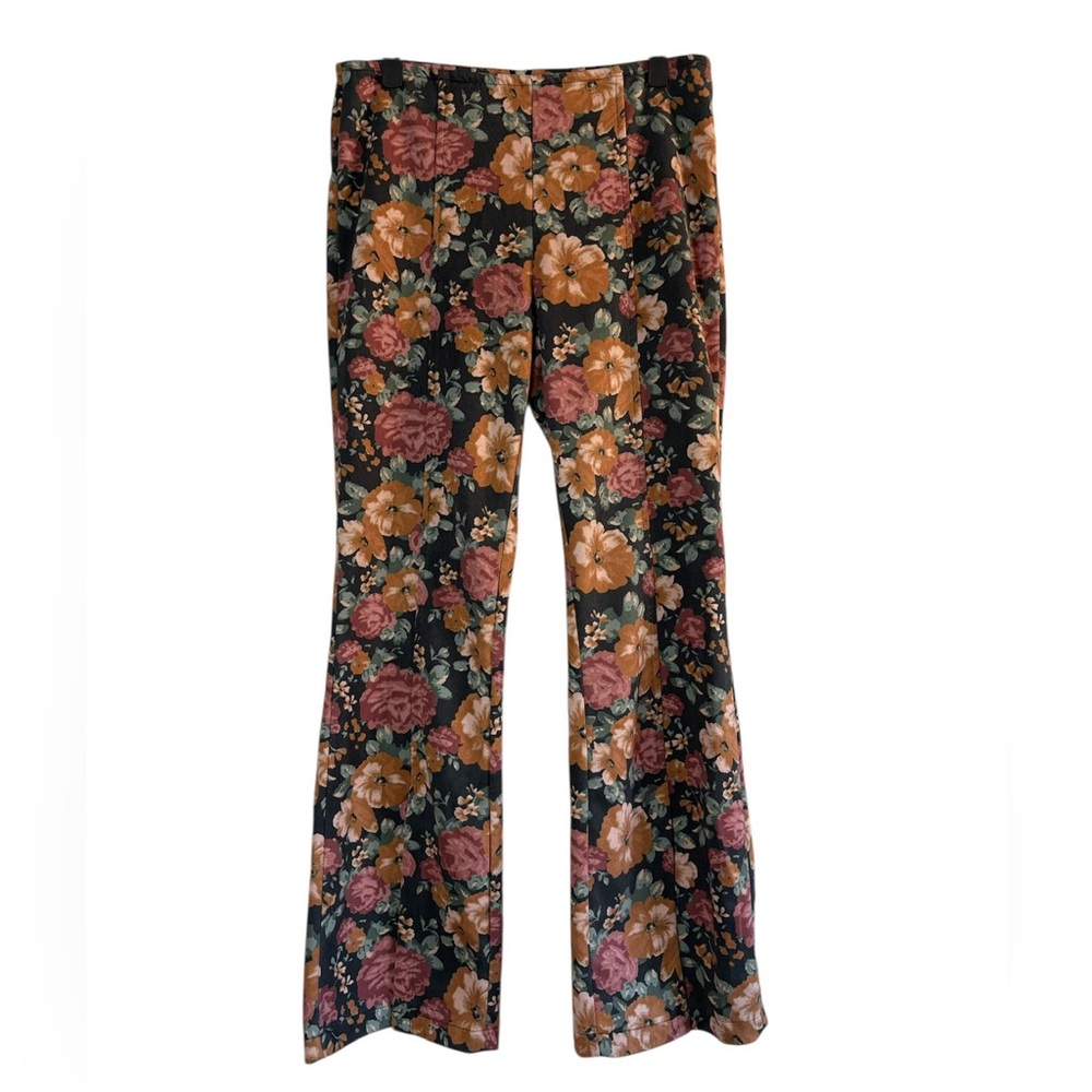 Forever 21 Floral Bell Bottoms